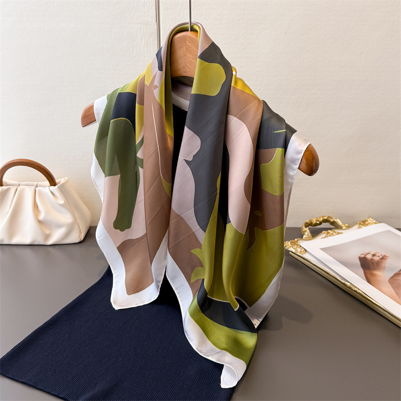 Face Scarf Mask - Nouveau Foulard Carré Femme 2026 en