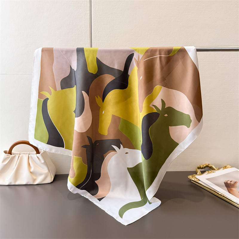 Nouveau Foulard Carré Femme 20 - Face Scarf Mask avis et prix