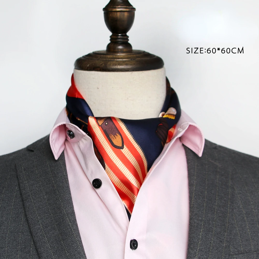 Foulard en soie britannique po - Face Scarf Mask avis et prix