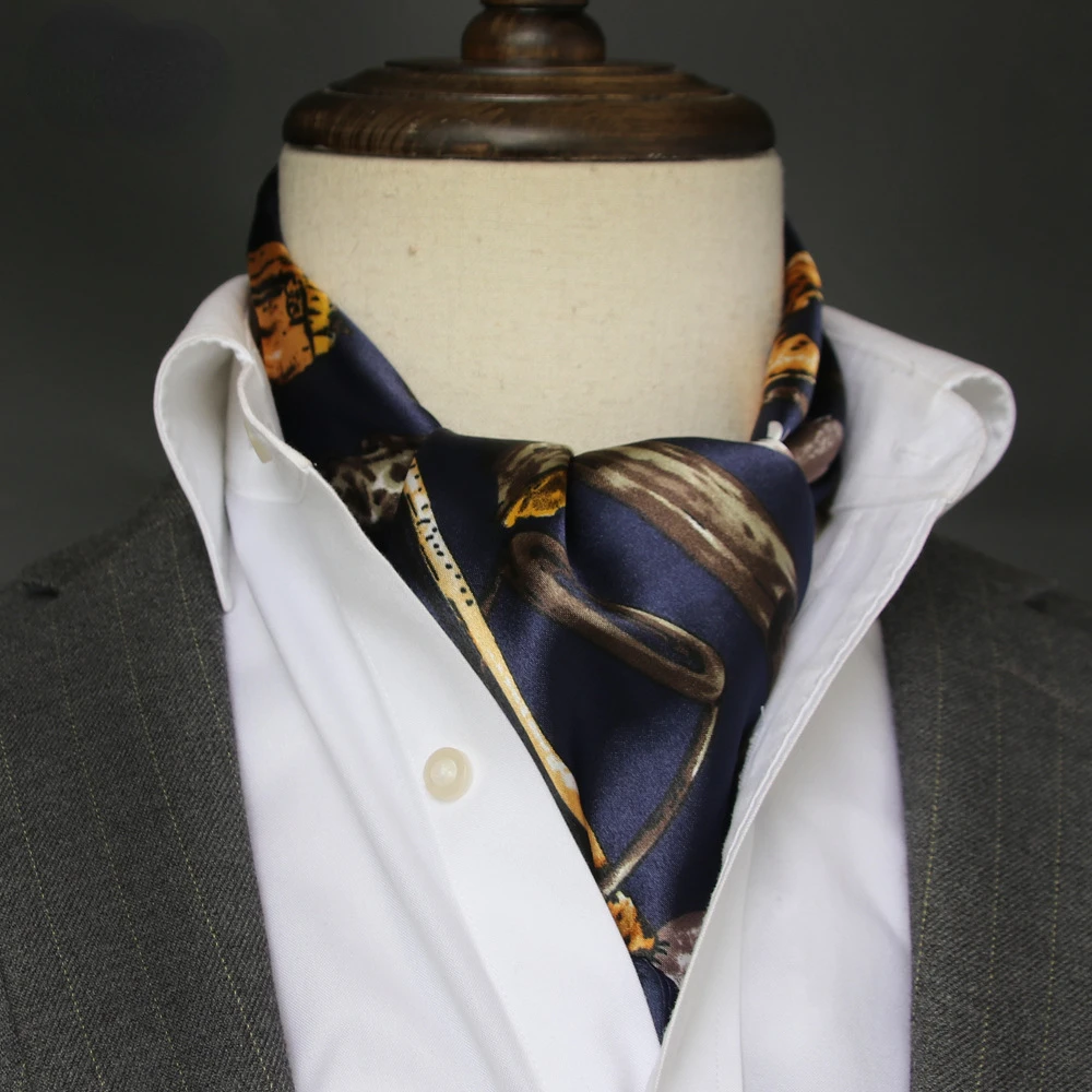 Foulard en soie britannique po - Face Scarf Mask avis et prix